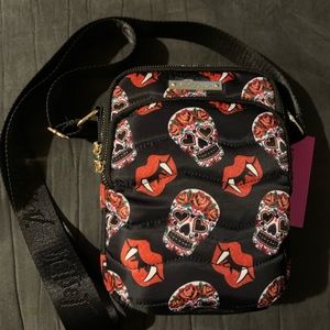 betsey johnson quilted crossbody